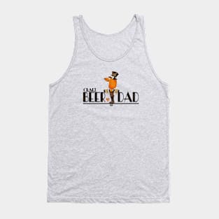 Craft Beer Fox Dad Tank Top